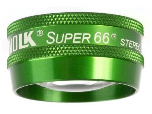 Volk Super 66 Lens  - Green Ring