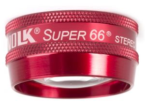 Volk Super 66 Lens  - Red Ring