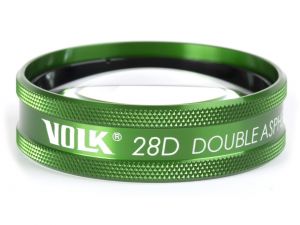 Volk 28D Lens - Green Ring